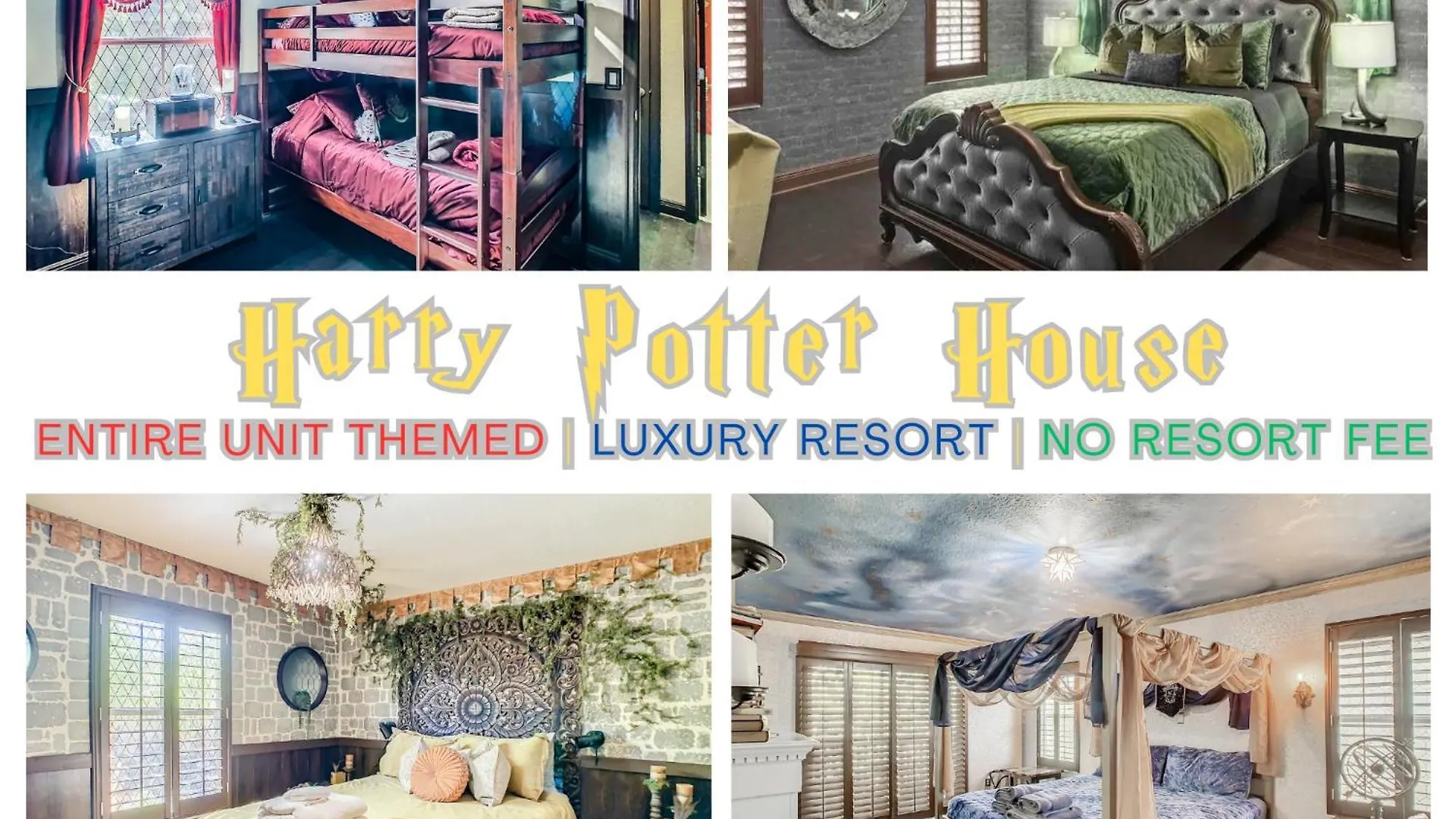 Nyaraló Harry Potter House At Regal Palms Resort - Sage Vacations Davenport